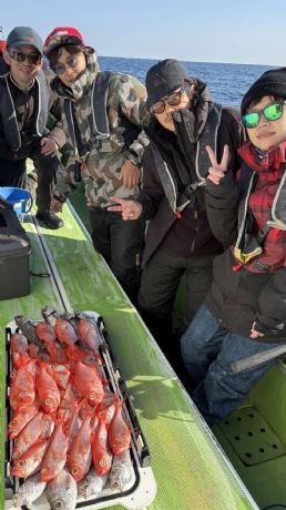 12月17日 根魚船で