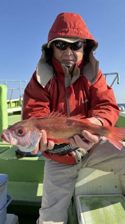 12月17日 根魚船で アカムツ
