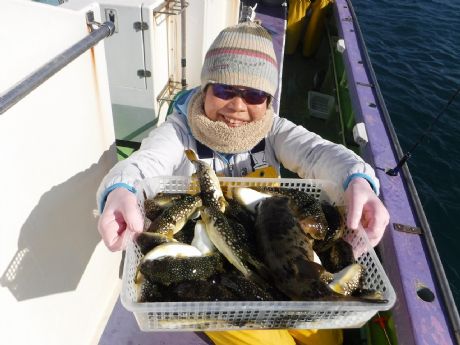 12/18(木)36尾ゲット・山田さん(奥様)