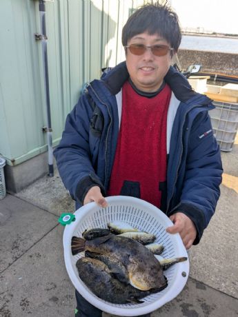 17日 フグ船にて★