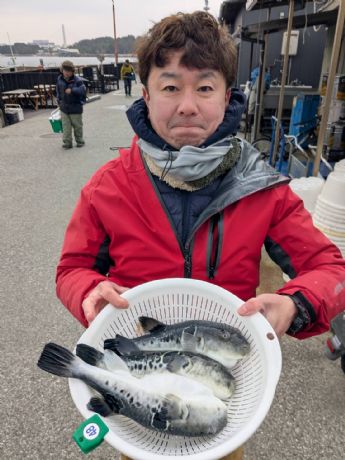 16日 フグ船にて★