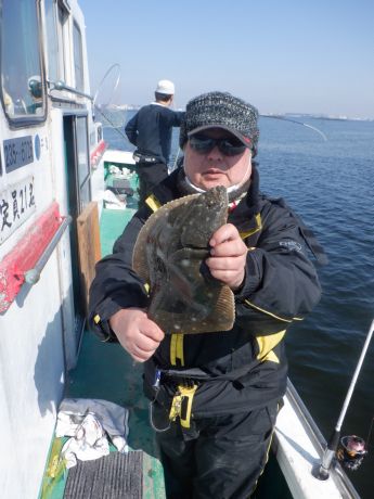 2026・2・21・真子ガレイ43cm