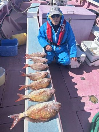 21日 マダイ大漁