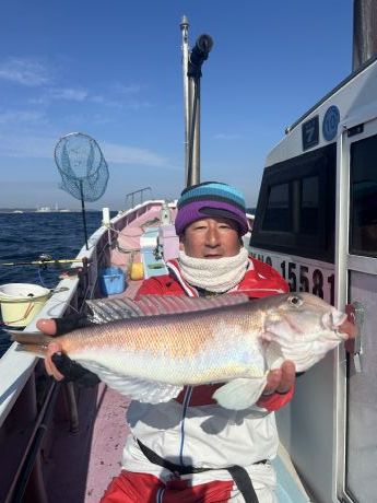 白アマダイ 48.5センチ!