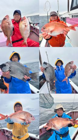 12月3日 マダイ五目!