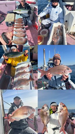 1月27日 マダイ好調!