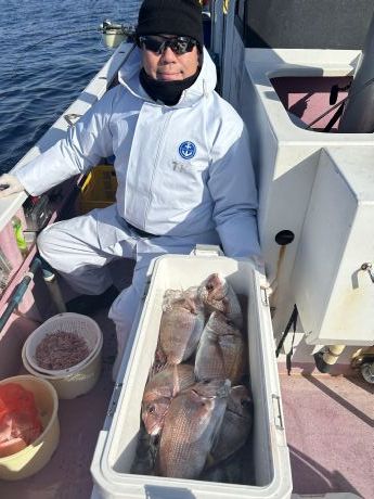 1月27日 マダイ好調!