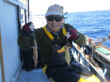 ヤリイカ、 GT。