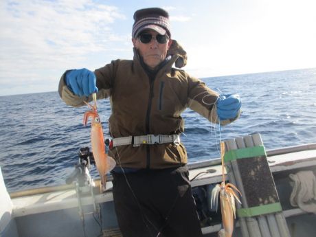 ヤリ、スルメ、Gt。