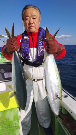 12月1日 イナダ五目船で