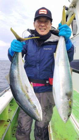 12月3日 イナダ五目船で