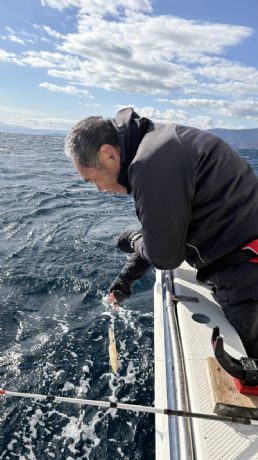12月12日 ヤリイカ船で