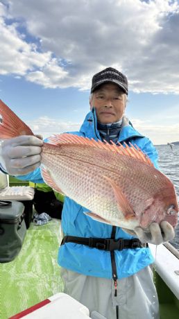 12月9日 マダイ船で