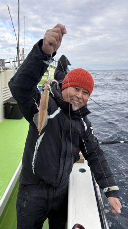 12月13日 ヤリイカ船で