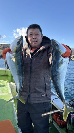 12月15日 イナダ五目船で