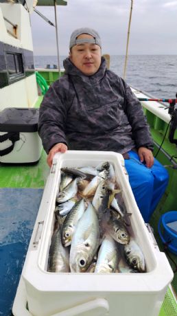 2月17日 ビシアジ船で