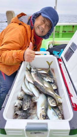 2月17日 ビシアジ船で