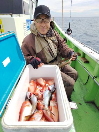 2月27日 根魚船で