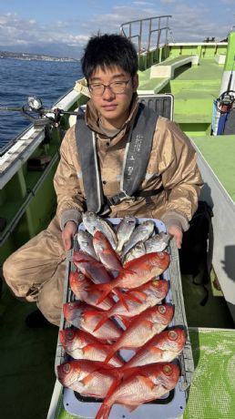 12月6日 根魚船で