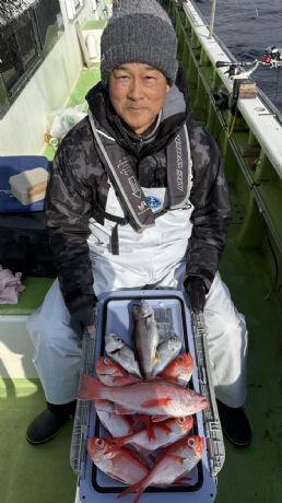 12月6日 根魚船で