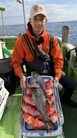 12月6日 根魚船で