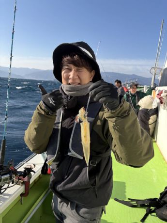 12月8日 ヤリイカ船で