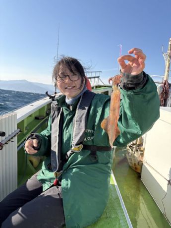 12月8日 ヤリイカ船で