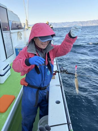 12月8日 ヤリイカ船で