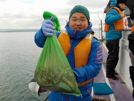 12/6(土)初挑戦で5杯ゲット・神山さん
