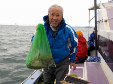 12/3(水)前半好調で5杯ゲット・長渡さん