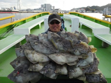 11/29☆堀江さん良型沢山ゲット 大漁釣果41枚☆ヽ(^o^)