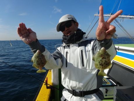 12/11☆鶴岡さんダブル 釣果27枚☆ヽ(^o^)