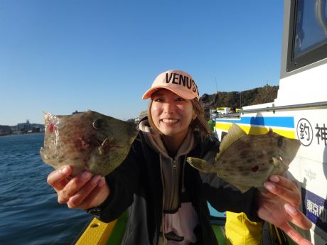 12/11☆お姉さん大健闘 好釣果12枚ヽ(^o^)