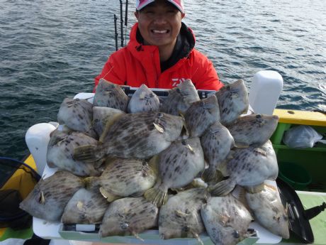 1/25☆青木さん良型お土産 好釣果29枚☆ヽ(^o^)