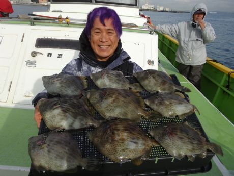 2/20☆林さん良型のお土産 釣果9枚☆ヽ(^o^)