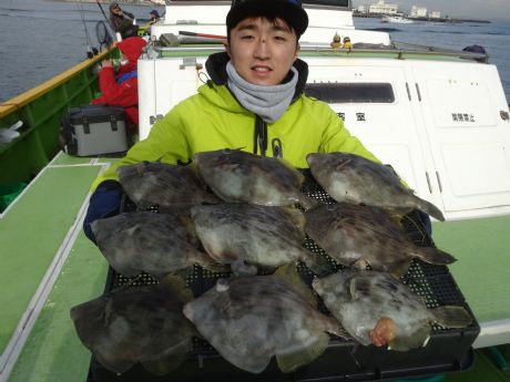 2/20☆大沢君良型のお土産 釣果9枚ヽ(^o^)