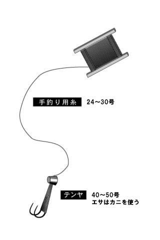 庄三郎丸 仕掛け図 マダコ 関東沖釣り情報