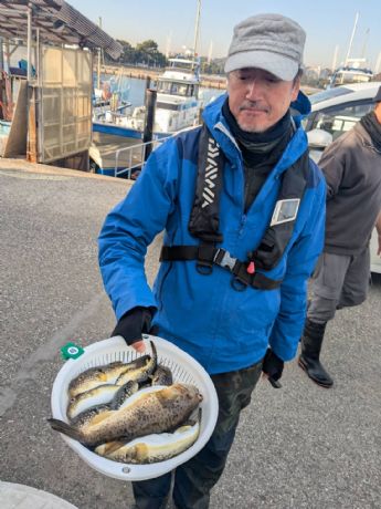 10日 フグ船にて★