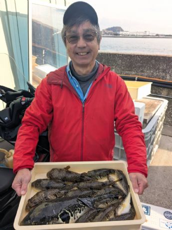 10日 フグ船にて★