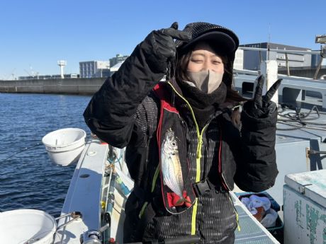 31日 ライトアジ船にて★