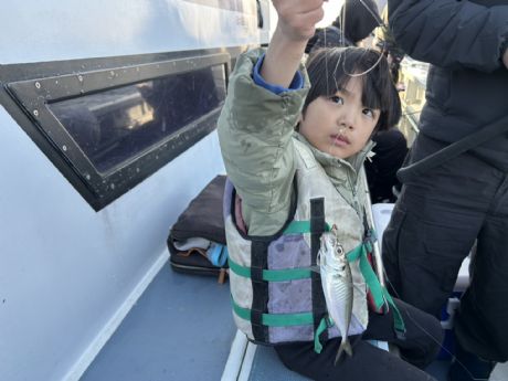 22日 ライトアジ船にて★