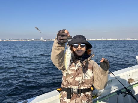 22日 ライトアジ船にて★