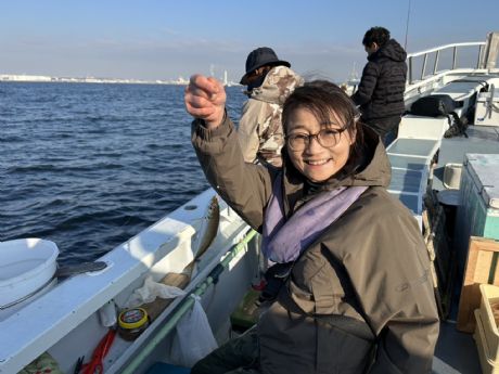 22日 ライトアジ船にて★