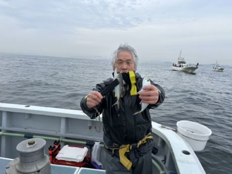 28日 ライトアジ船にて★