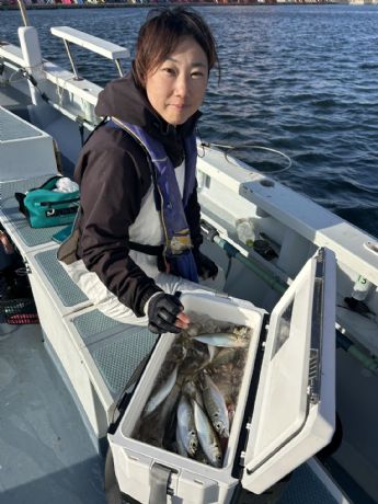 28日 ライトアジ船にて★