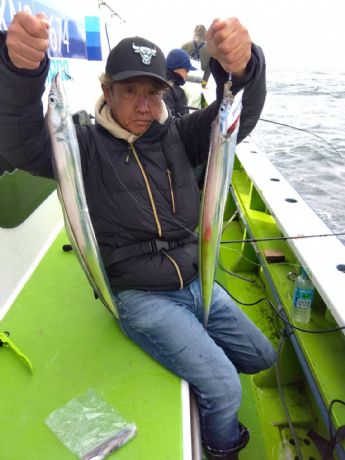 2日 天秤タチウオ船にて★