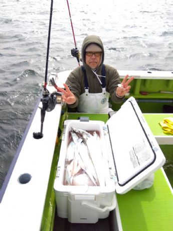 2日 天秤タチウオ船にて★
