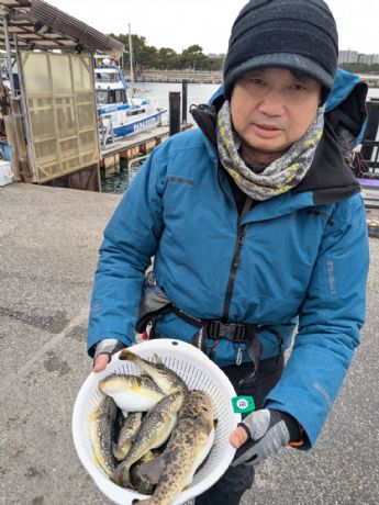 13日 フグ船にて★