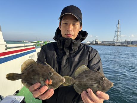 12/8 カワハギ船