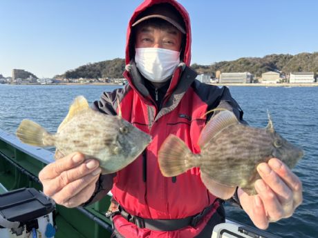 1/18 カワハギ船